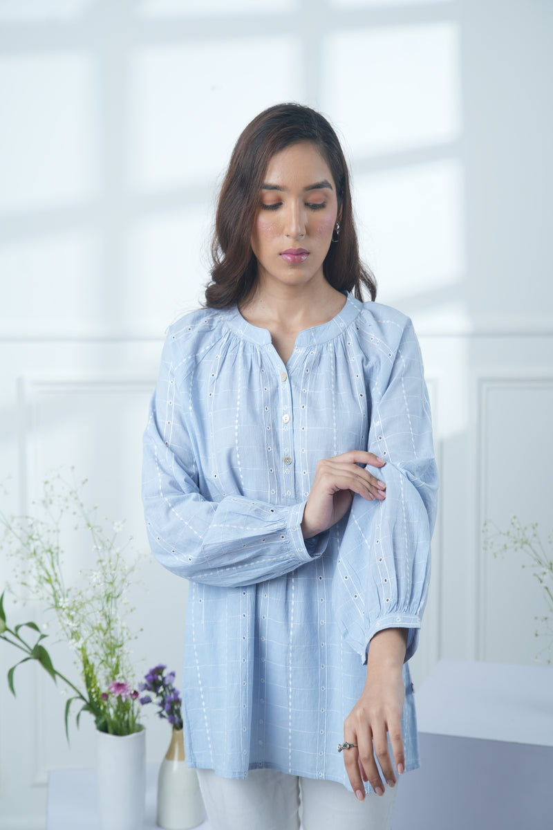 Simple Summer Vibes In Our Cotton Tops With Embroidery