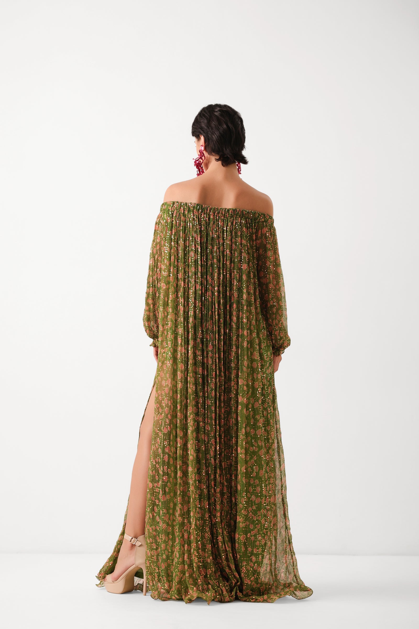The Avacado Green Eden Garden Maxi