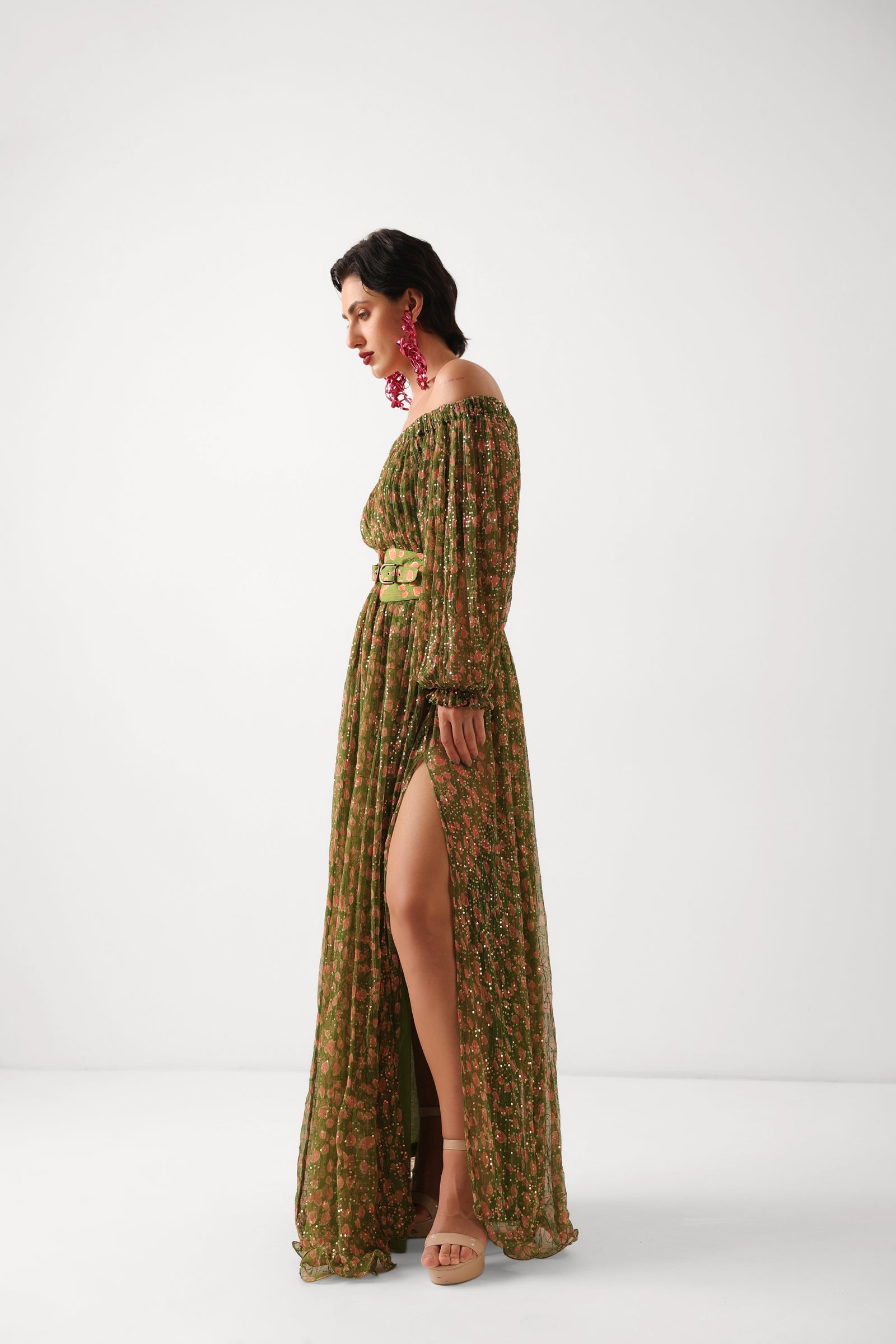 The Avacado Green Eden Garden Maxi