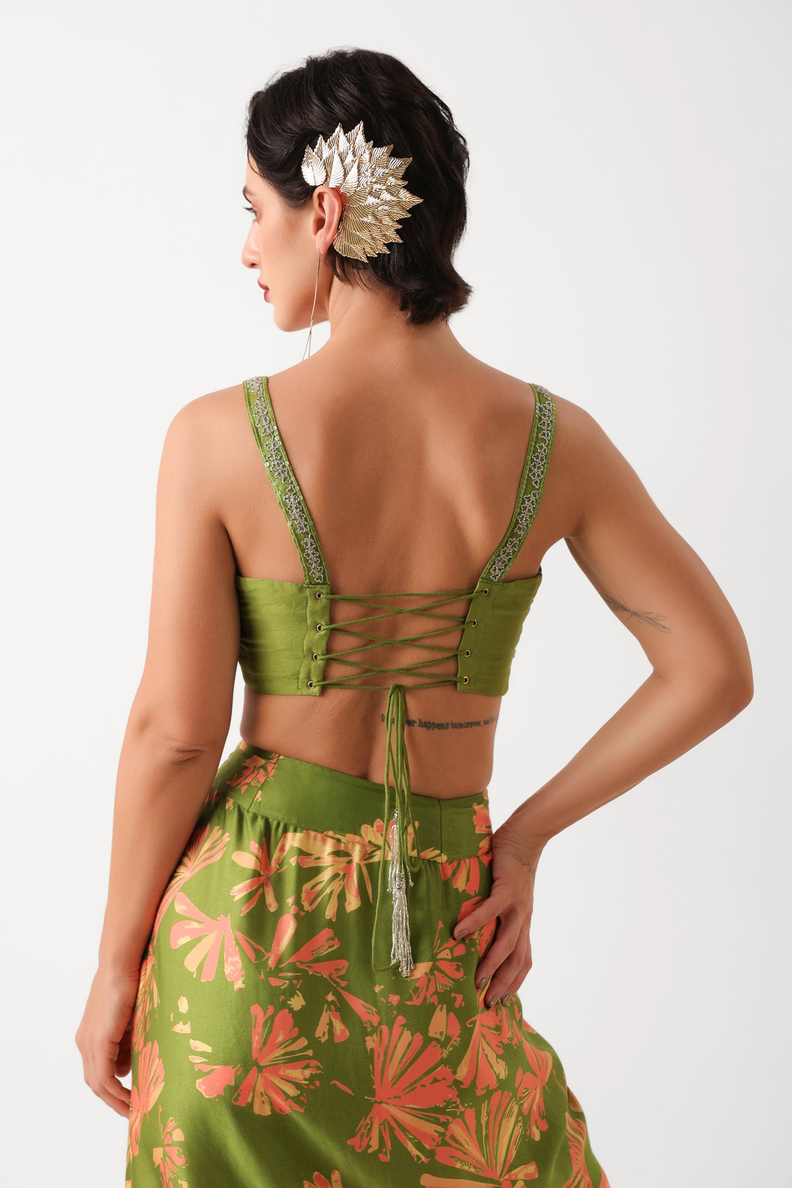 The Avacado Green Teriza Set