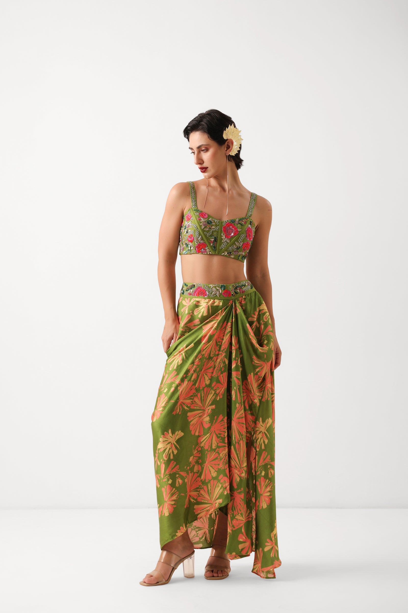 The Avacado Green Teriza Set