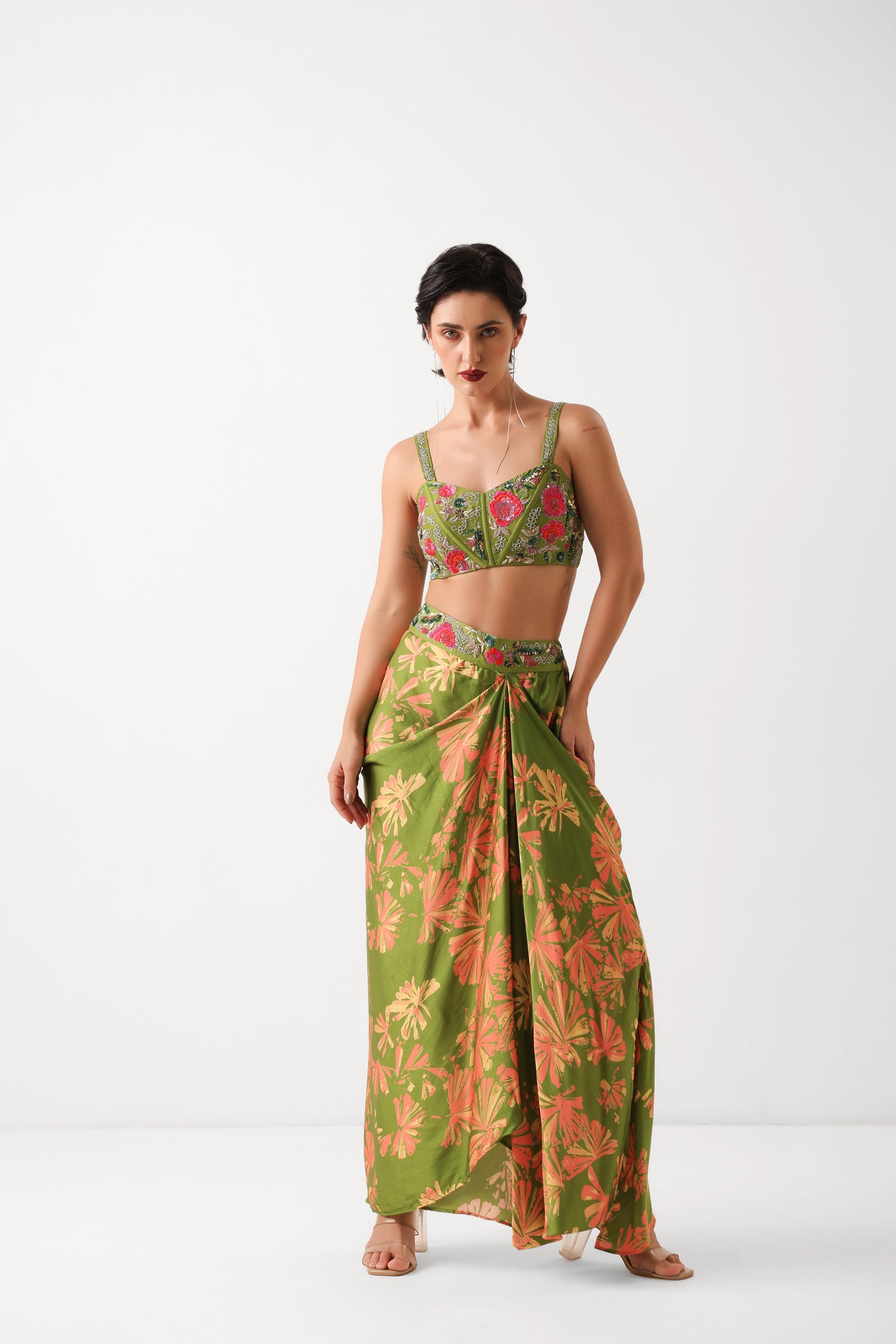 The Avacado Green Teriza Set