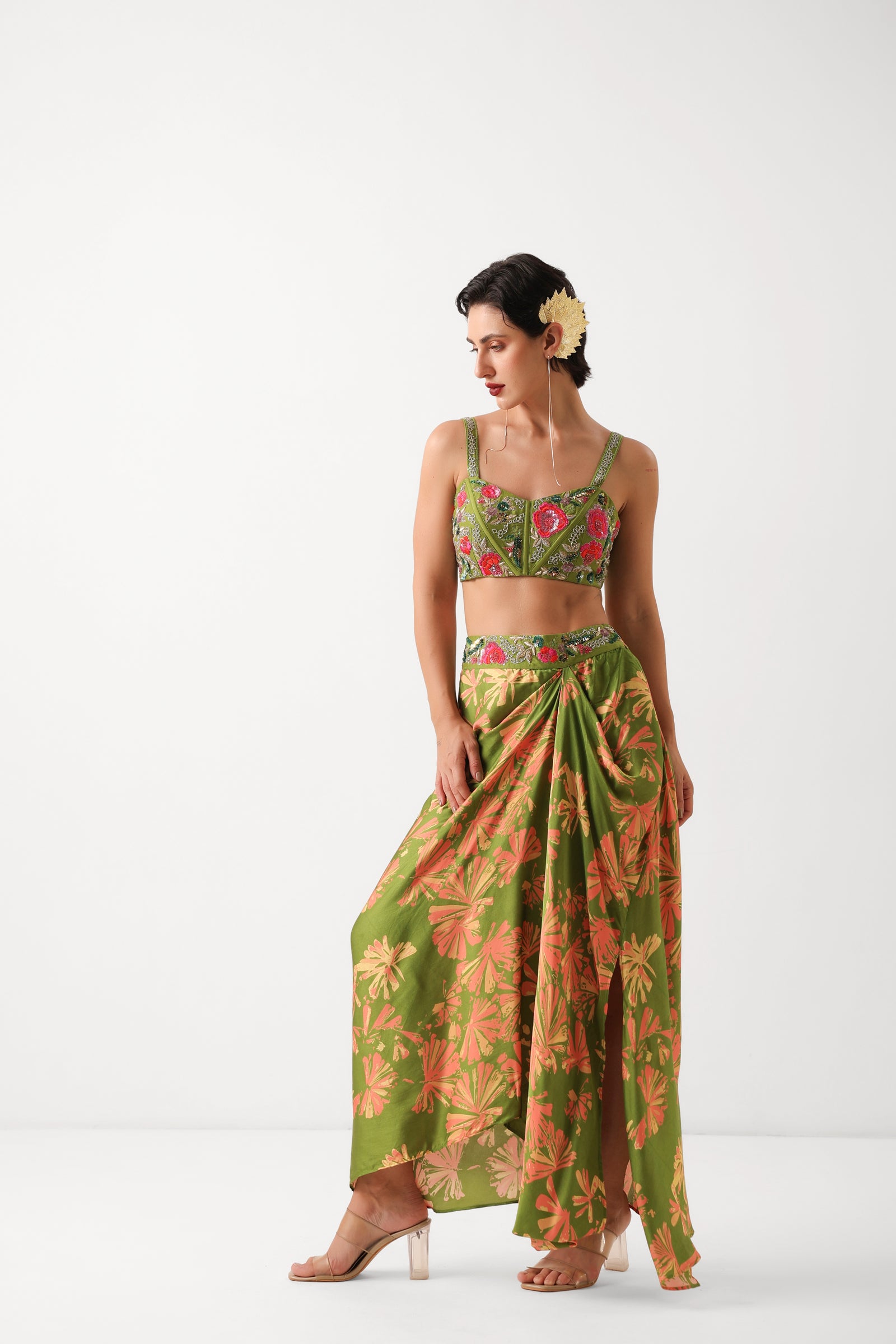 The Avacado Green Teriza Set