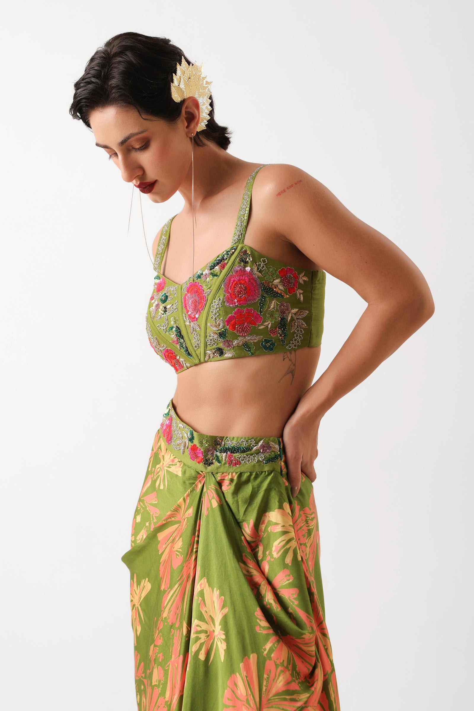 The Avacado Green Teriza Set