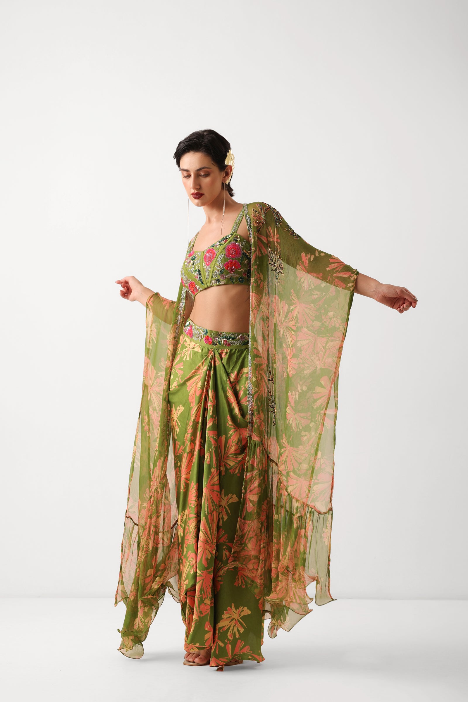 The Avacado Green Teriza Set