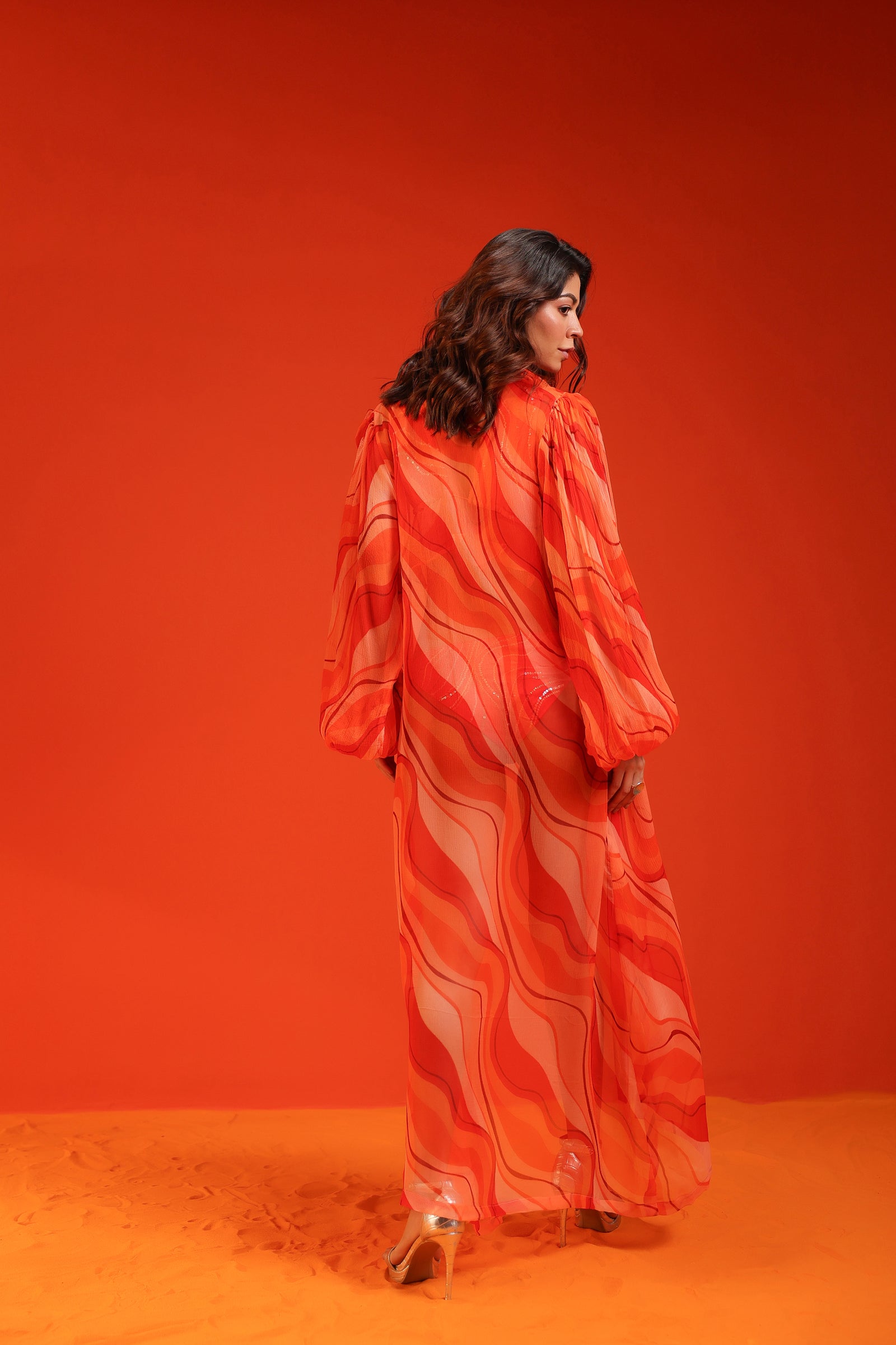 The tangy yummy bikini coverup set