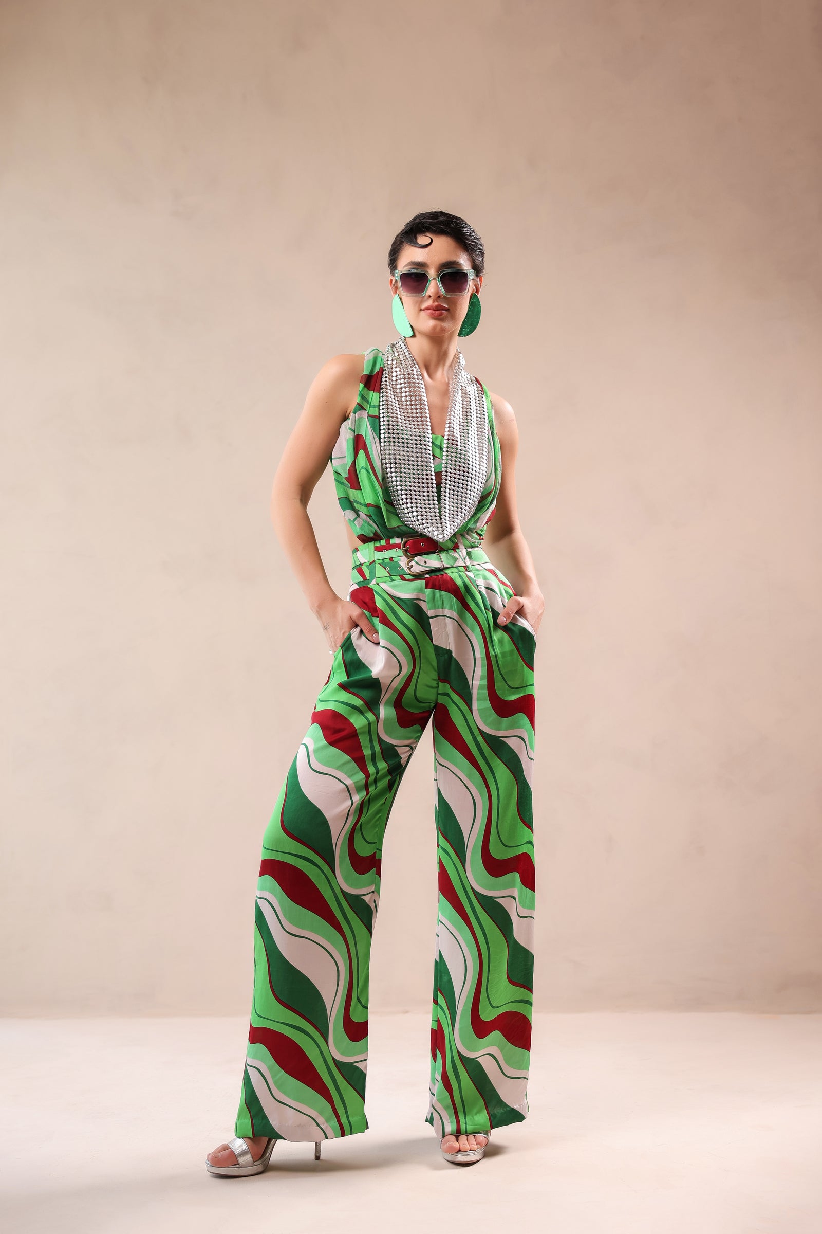 The all green co-ord set