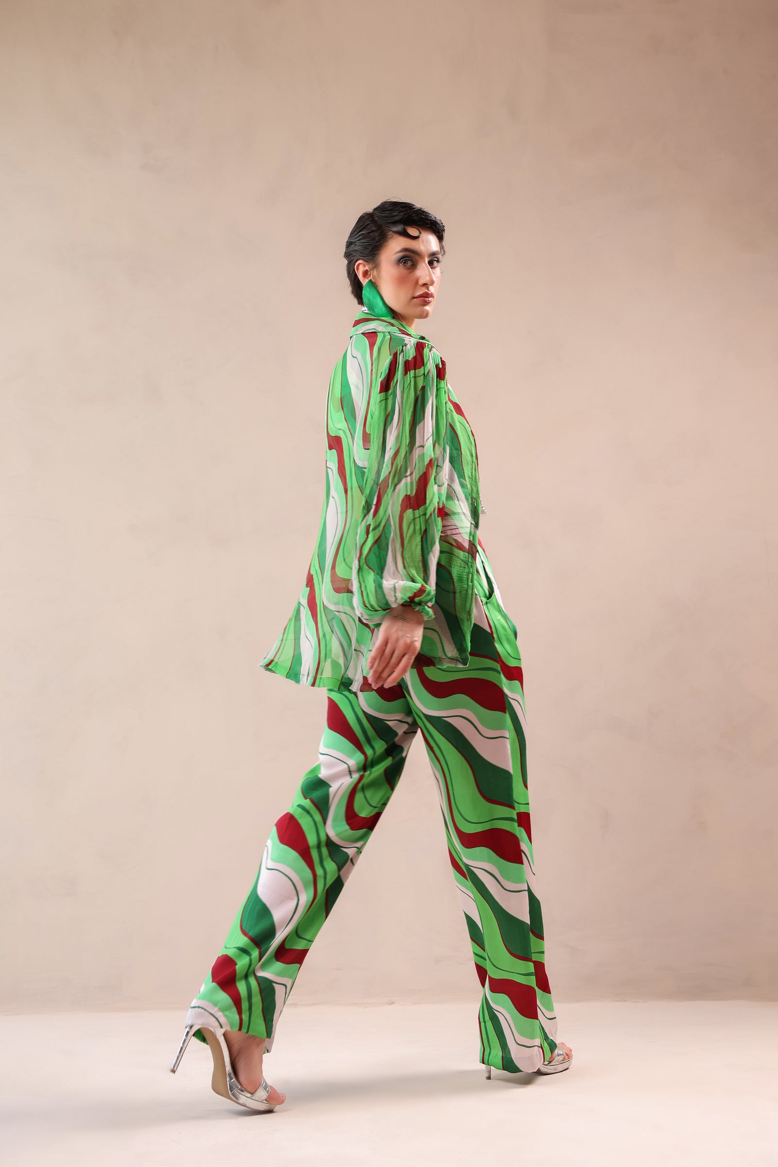 The all green co-ord set