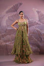 The Calcutta Mehendi set in avacado green