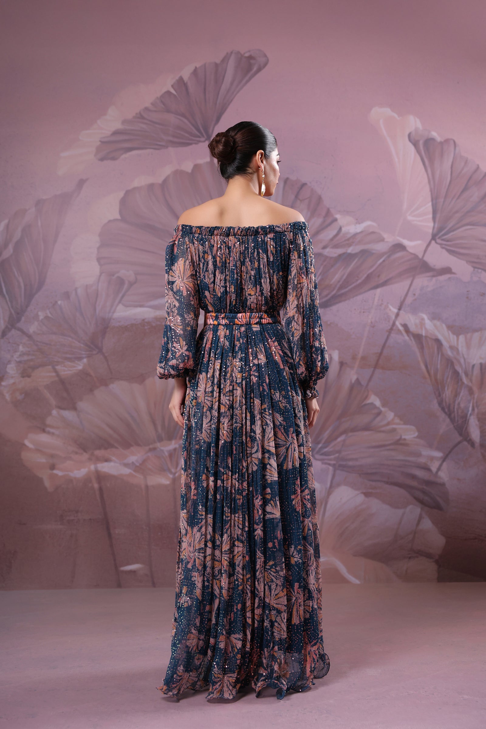 The Prussian Blue Eden Garden Maxi