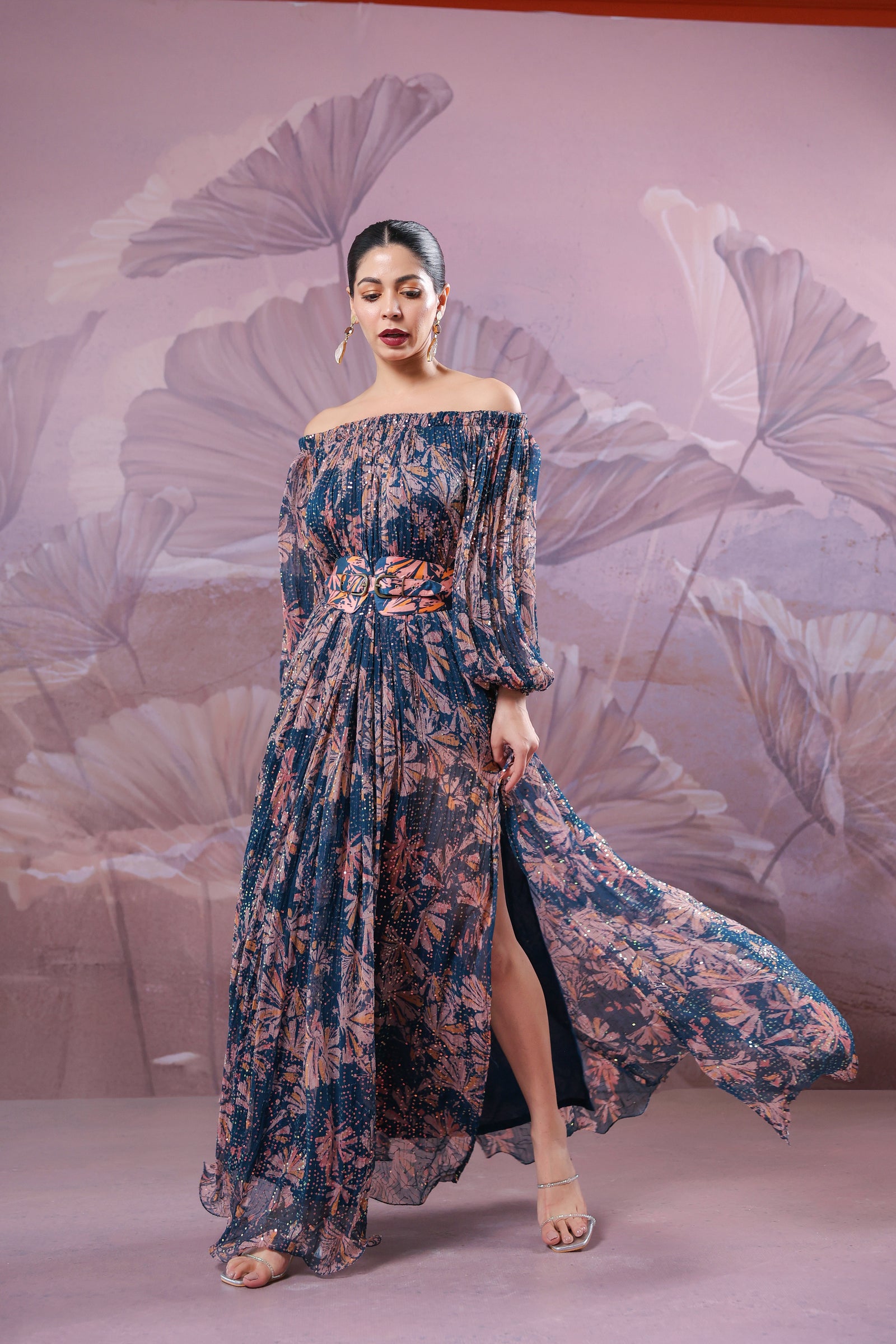 The Prussian Blue Eden Garden Maxi