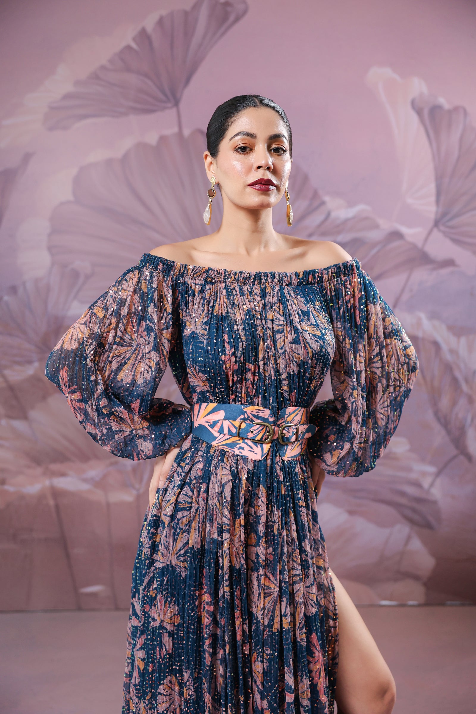 The Prussian Blue Eden Garden Maxi