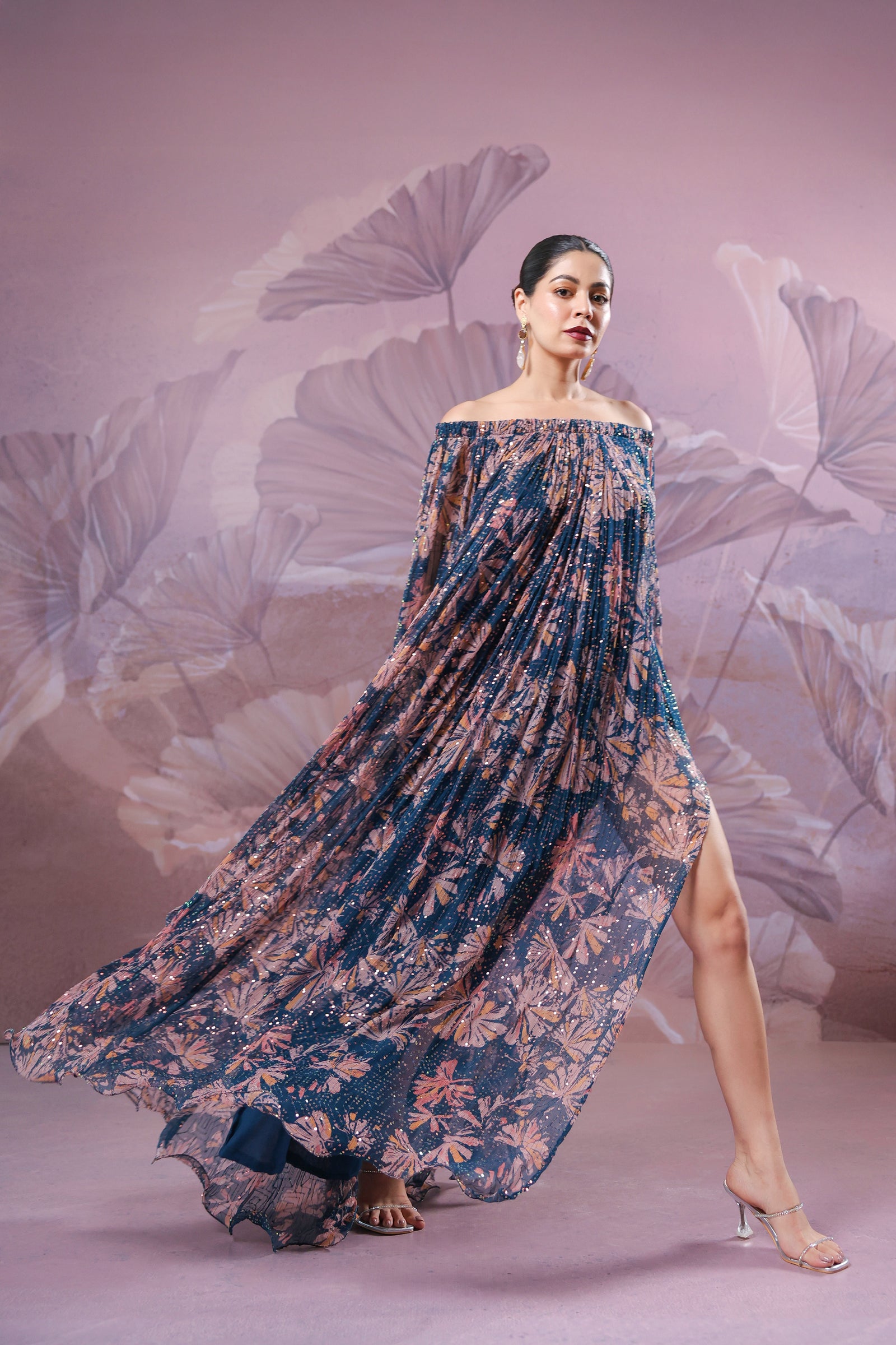 The Prussian Blue Eden Garden Maxi