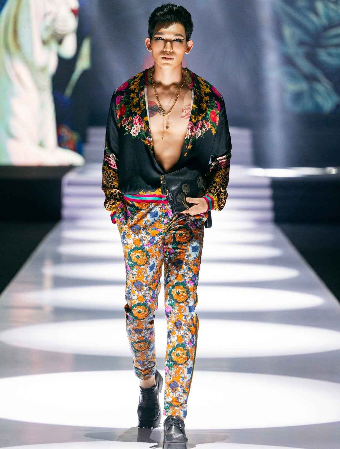 Pyro All-over Printed Trousers