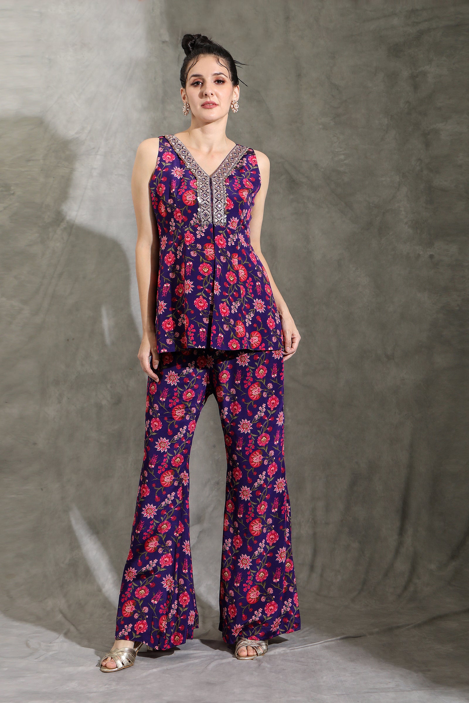 Chintz printed co-ord set