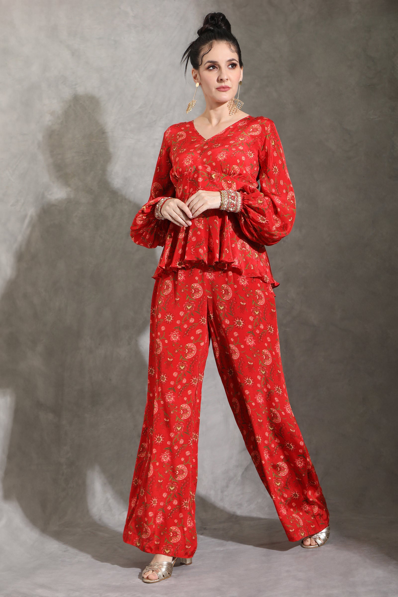 Chintzz printed co-ord set