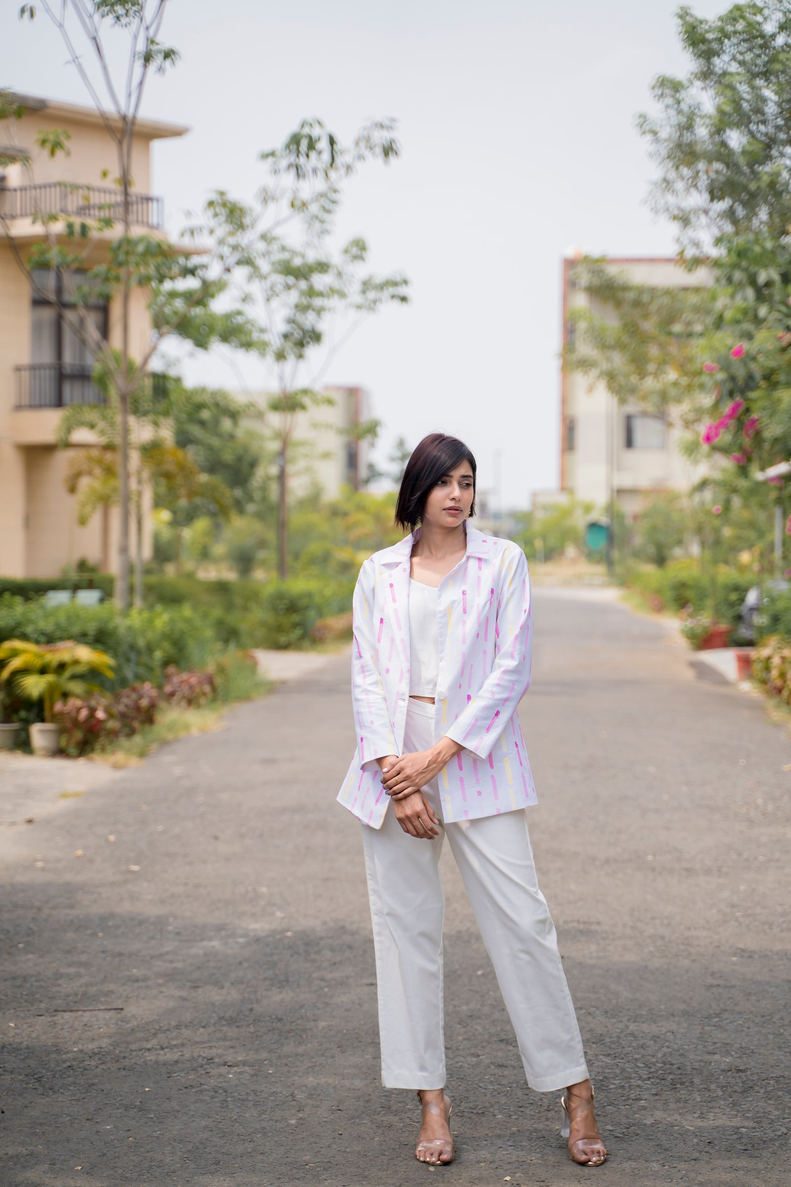 Summer Stroke Co-ord Set