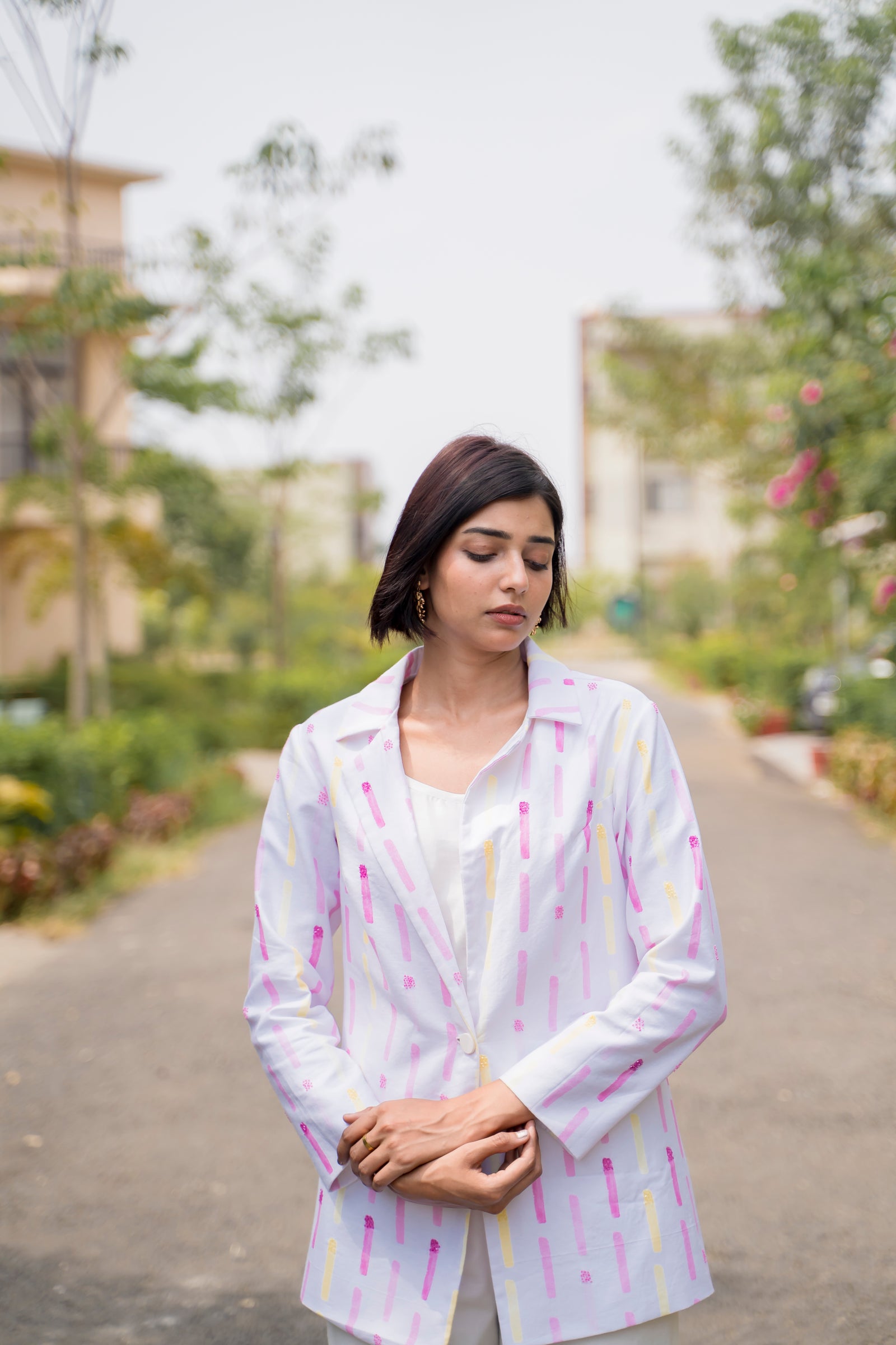 Summer Stroke Co-ord Set