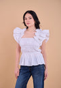 Malla Top - White