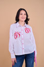 Embellished Cora Shirt - White