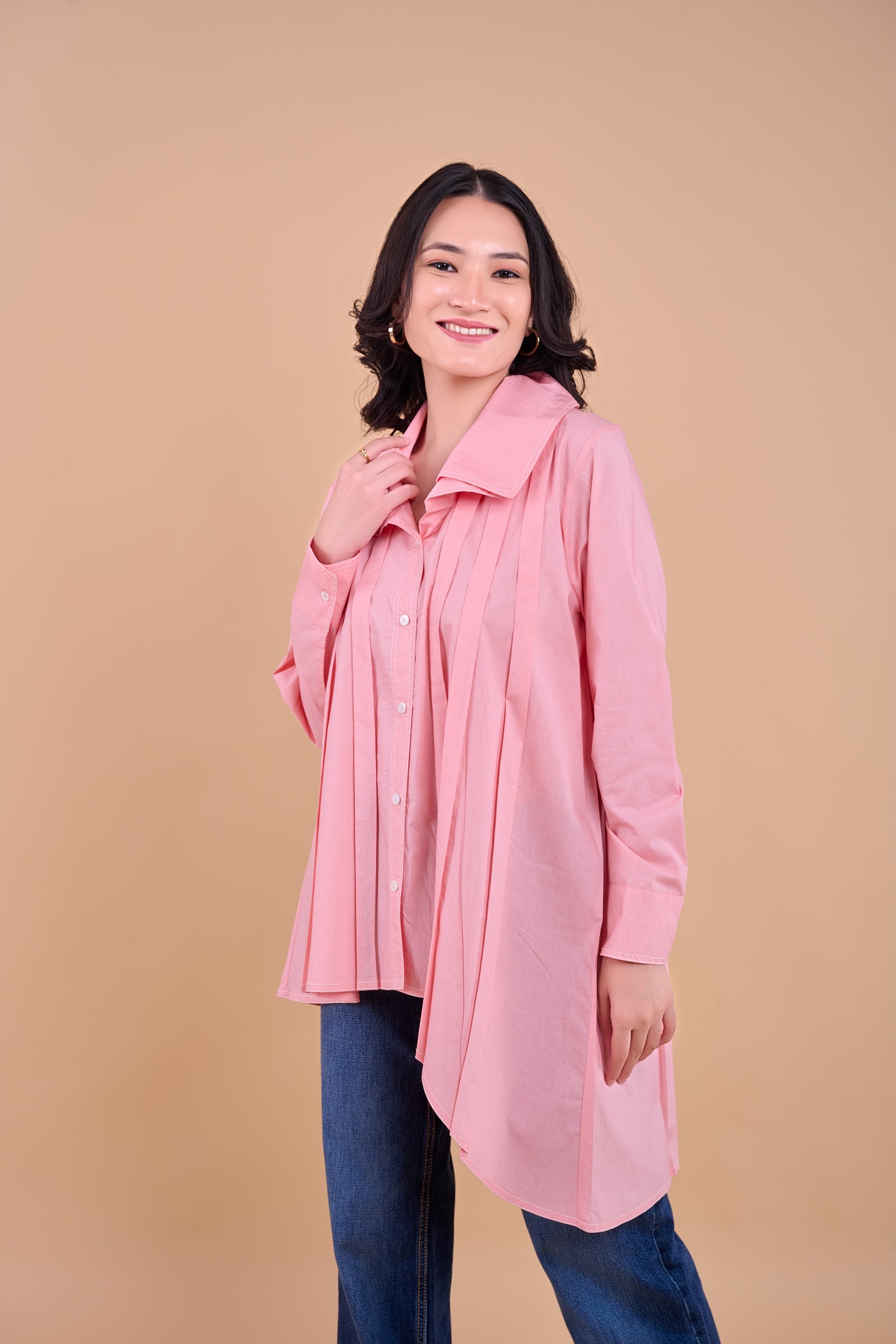 Xena Shirt - Light Pink