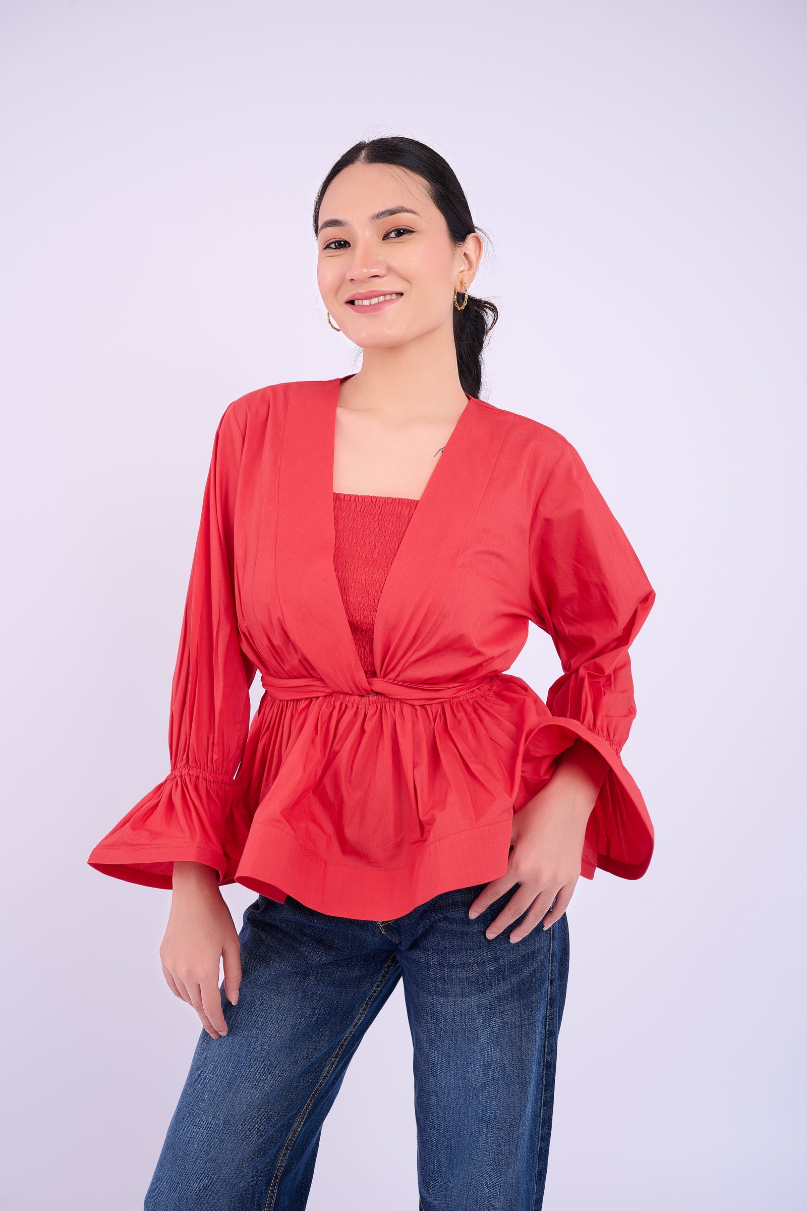 Paige Top - Red
