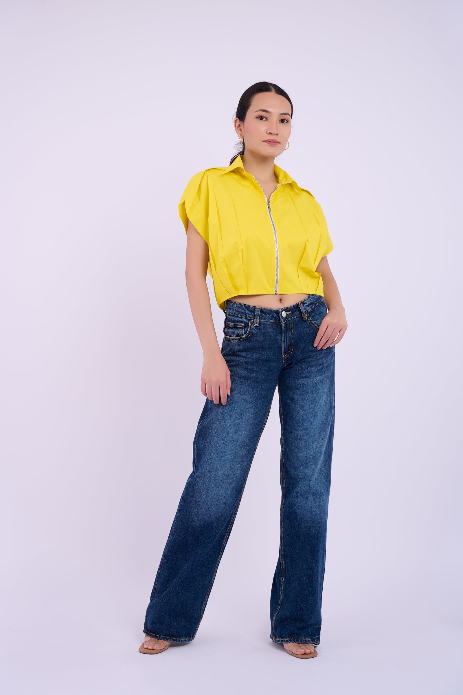 Daphnie Top - Yellow