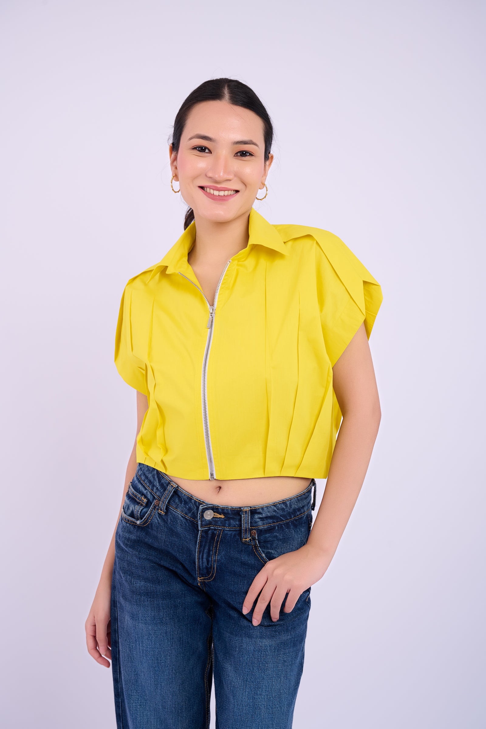 Daphnie Top - Yellow