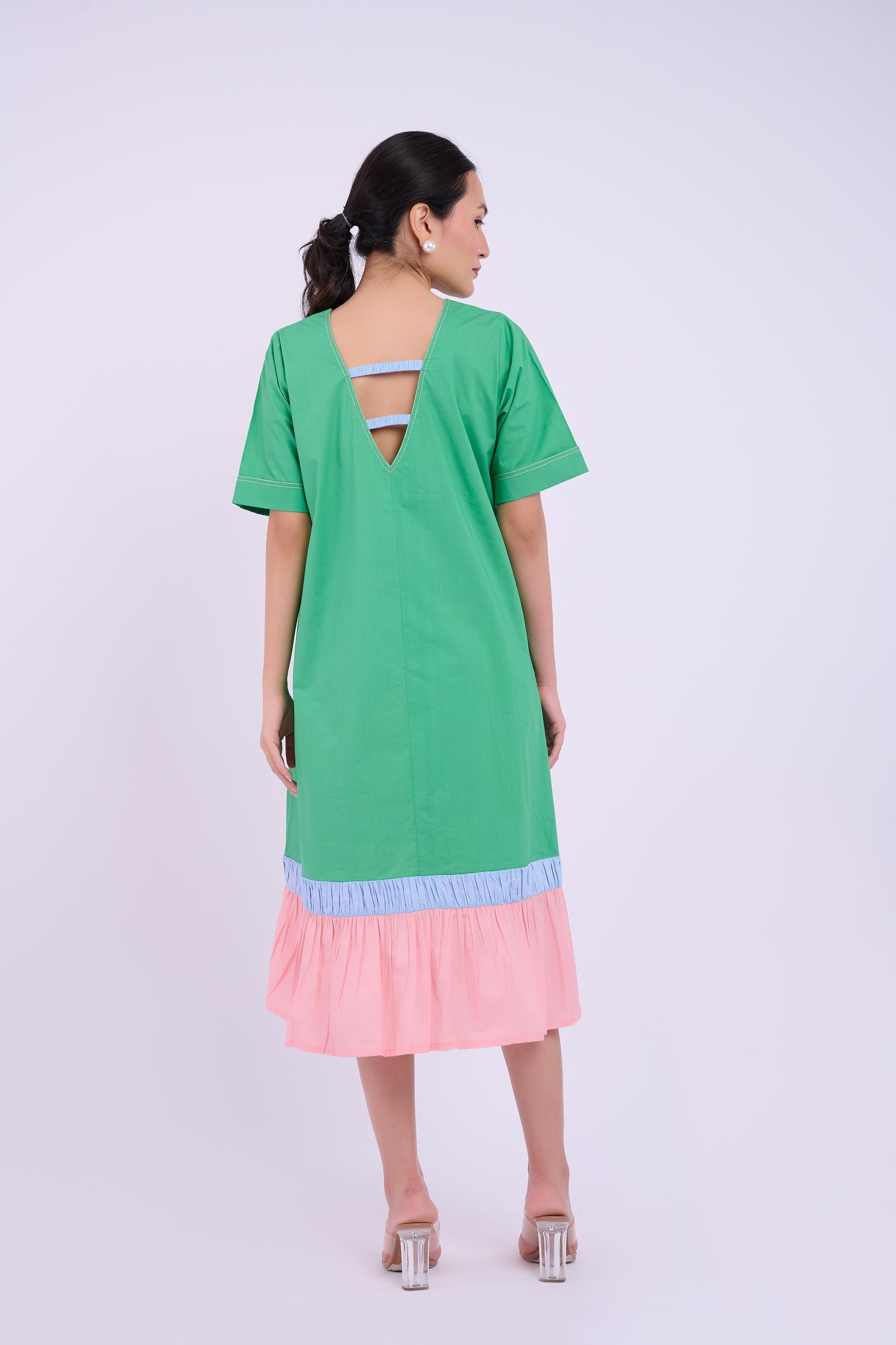 Mira Dress - Dark Green