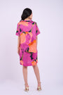 Aria Dress - Abstract Purple