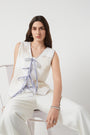 Handcrafed Tie-Up Vest
