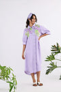 The moonglow u hem long dress