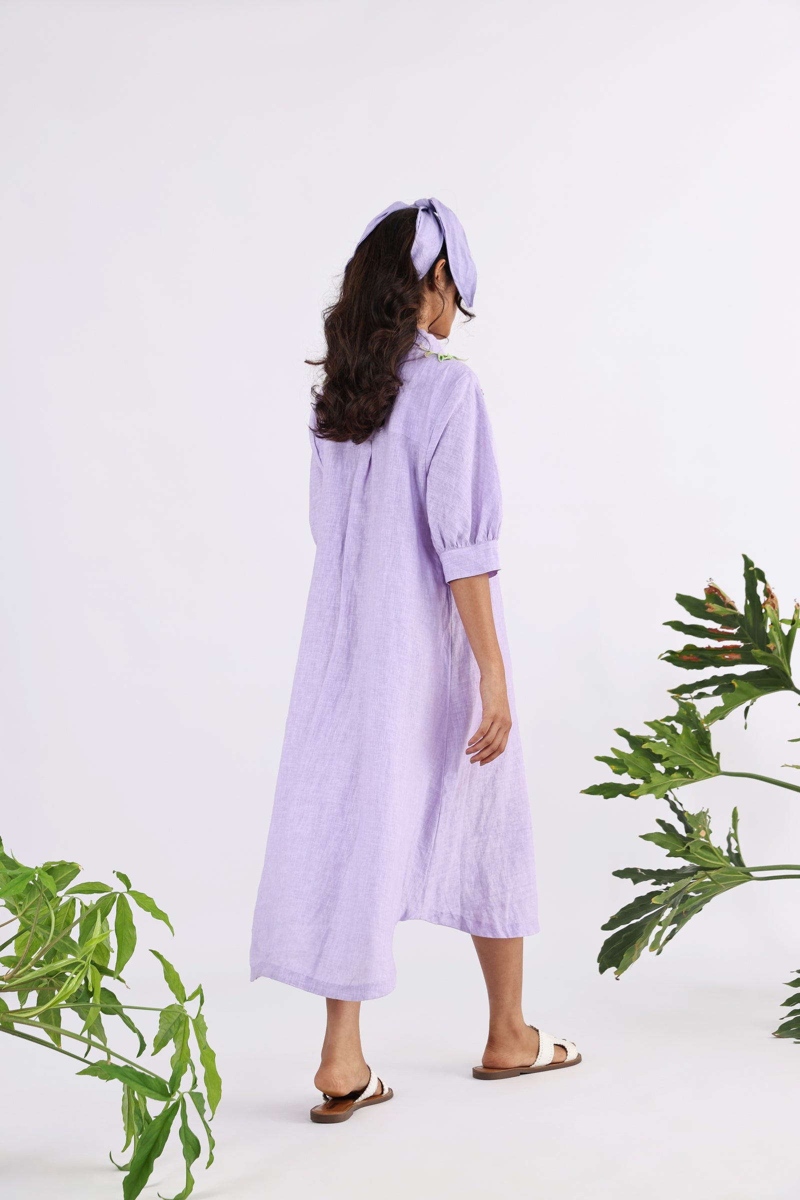 The moonglow u hem long dress