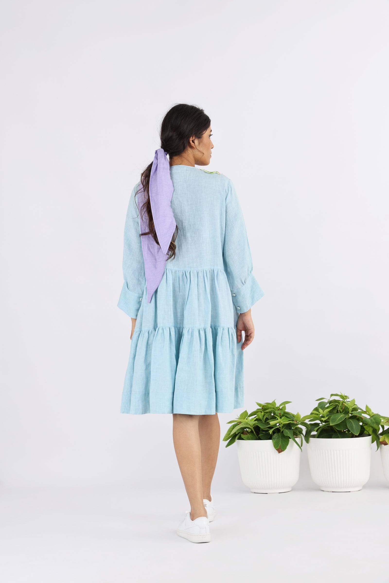 The barrel flare dress