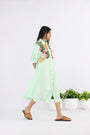 The moonglow u hem long dress