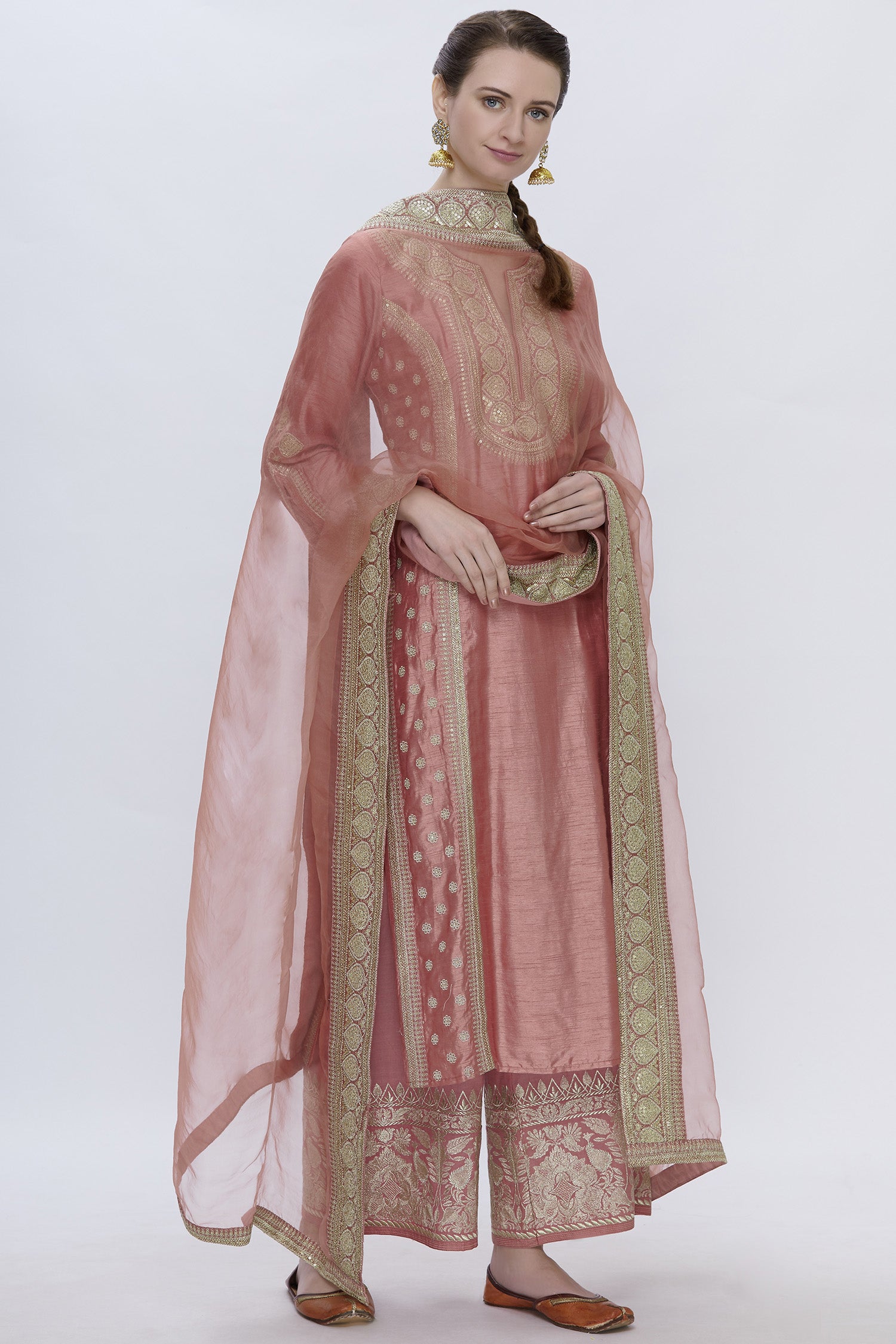 Musafar Palazzo Set - AJILIYAA