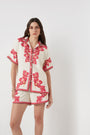 Scarlet Bloom Shirt