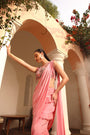 Concept Saree in a Beautiful Cherry Pink Color