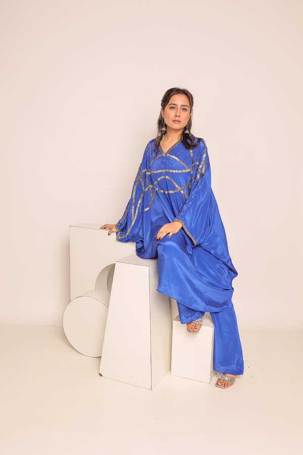 Purple Cord Set With Hand Embroidery Is The Epitome Of Luxury Fashion
