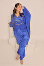 Purple Cord Set With Hand Embroidery Is The Epitome Of Luxury Fashion