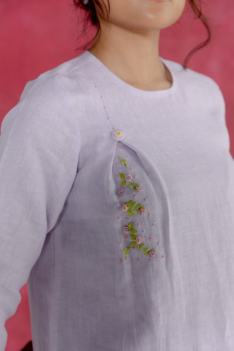 Lilac Linen Co-Ord Set