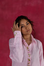 Pastel Pink Full Sleeves Shirt