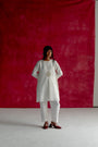 Ivory Linen Fabric Co-Ord Set