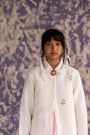 Ivory Linen Fabric Shirt