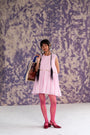 Pastel Pink Linen Fabric Top