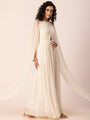 Ewoke Cocktail Pleated Gown