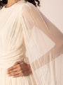 Ewoke Cocktail Pleated Gown
