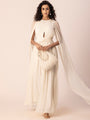 Ewoke Cocktail Pleated Gown