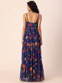Blue Corset Maxi Dress
