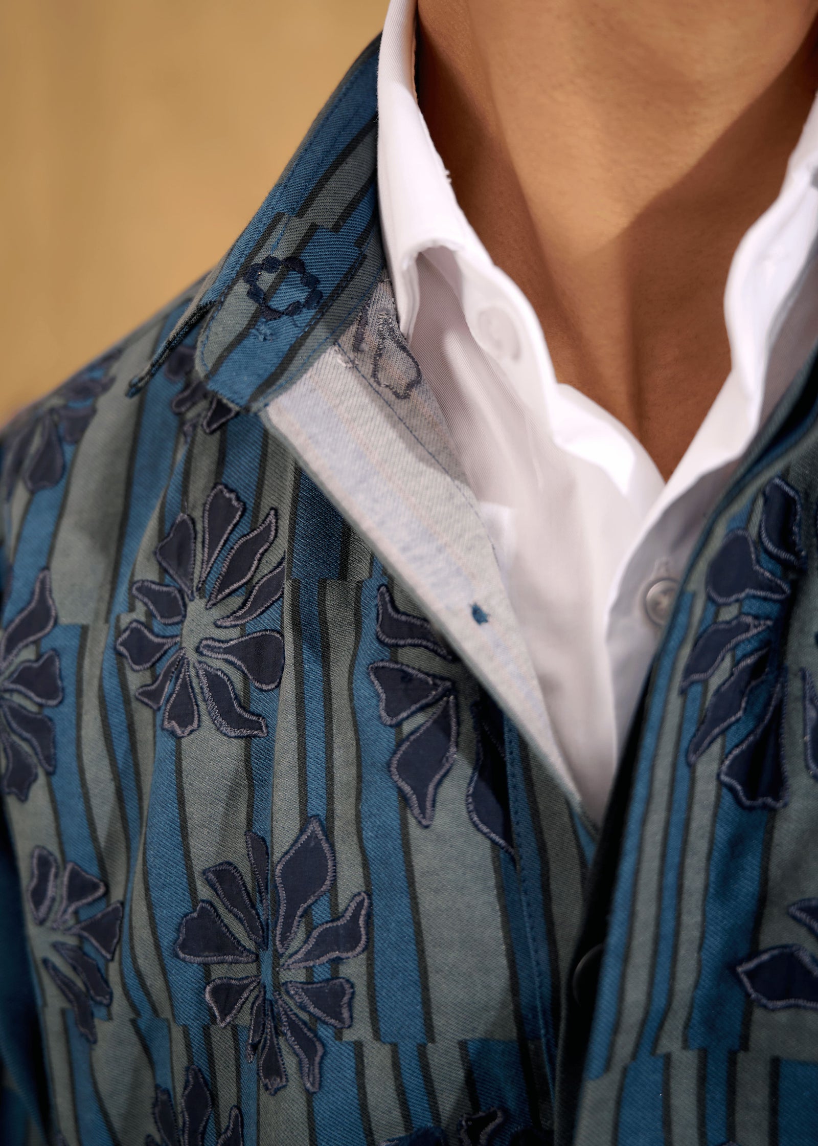 Meridian Bloom Shacket